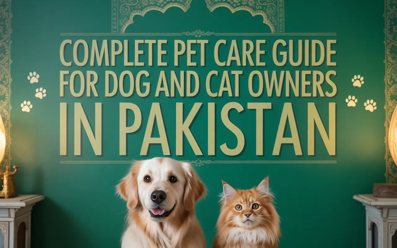 Complete Pet Care Guide for Dog and Cat Owners in Pakistan